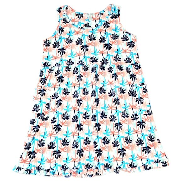 Rene Rofe Womens L Fun Tropical Palm Tree Lounge Dress/Sleepwear/Swim Cover-up - Picture 6 of 15